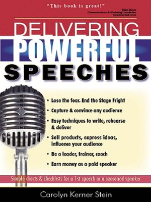cover image of Delivering Powerful Speeches